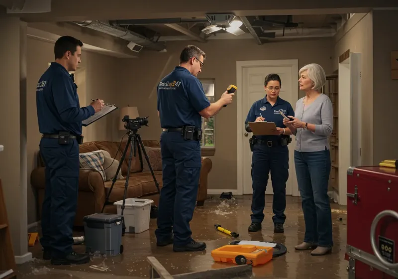 Water Damage Assessment and Insurance Documentation process in Mount Gilead, NC