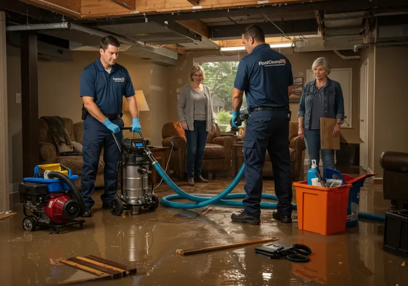 Basement Water Extraction and Removal Techniques process in Mount Gilead, NC